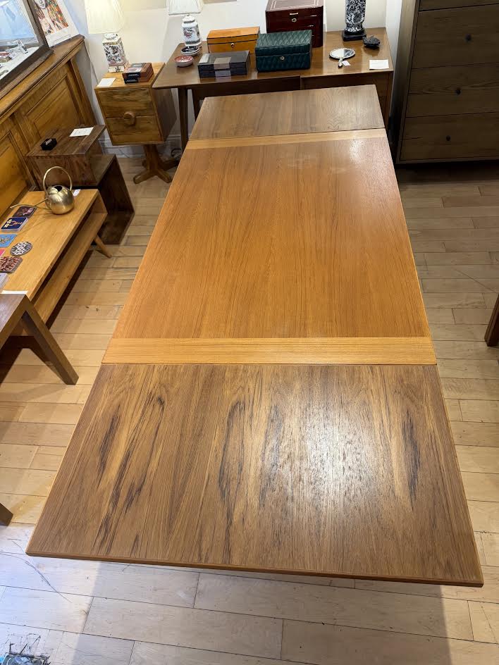 Danish Teak Refractory Dining Table