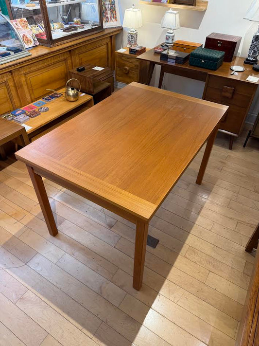 Danish Teak Refractory Dining Table