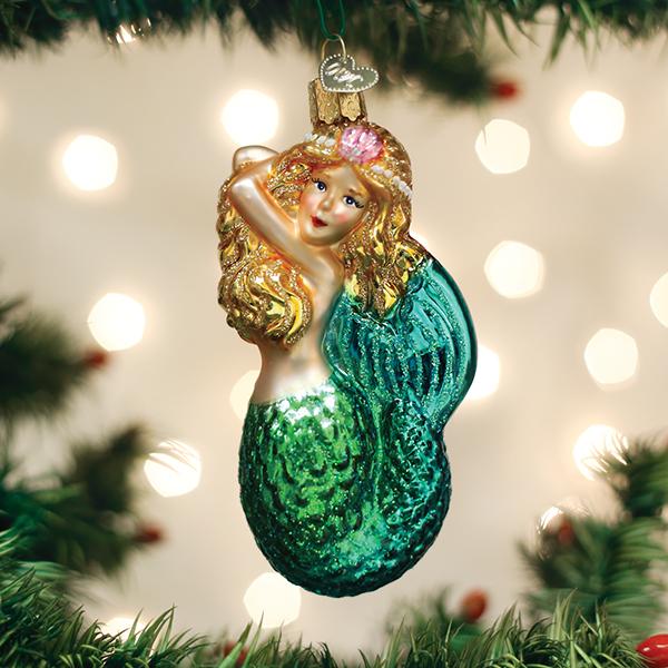 Seashell Mermaid Ornament