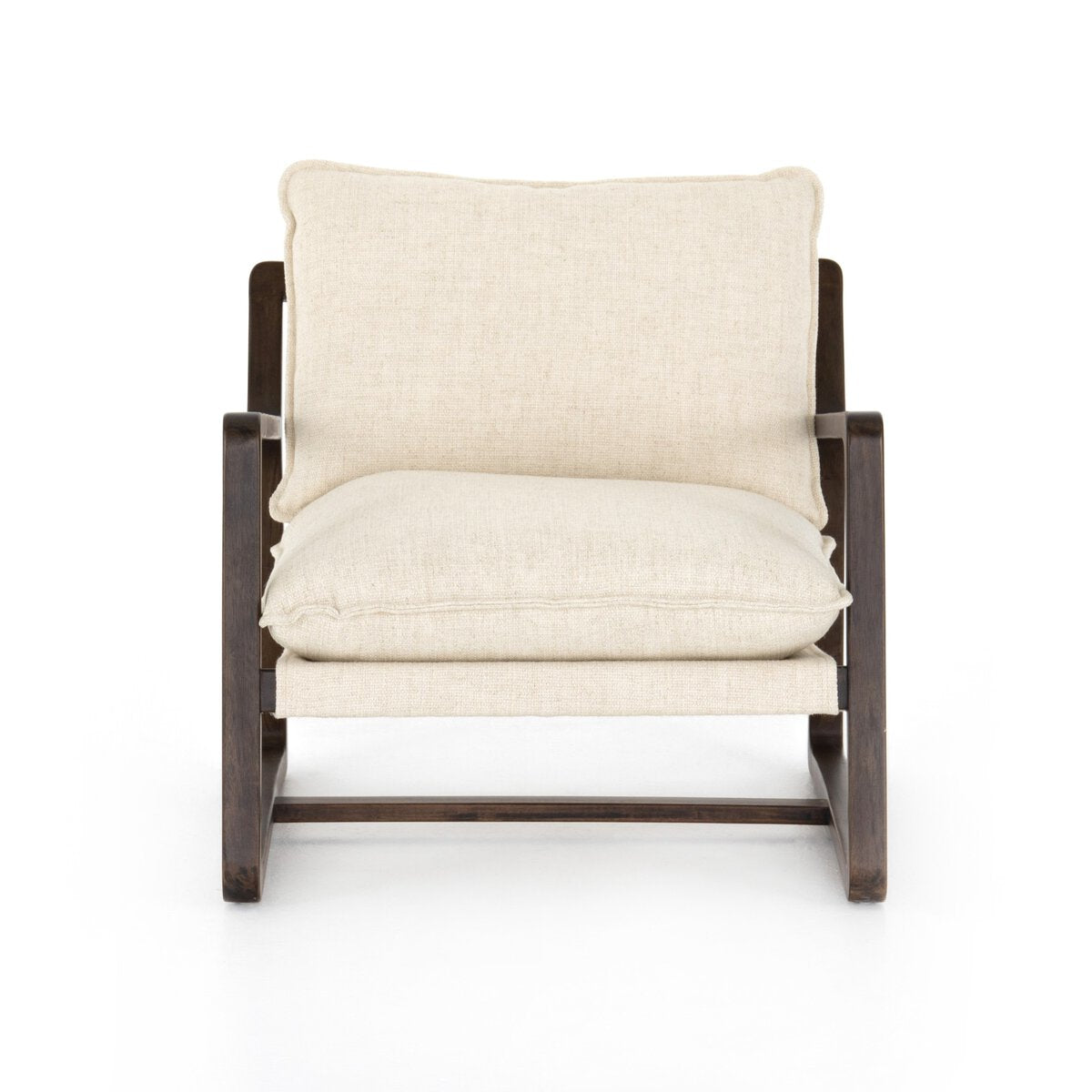 Open Frame Para Wood Accent Chair