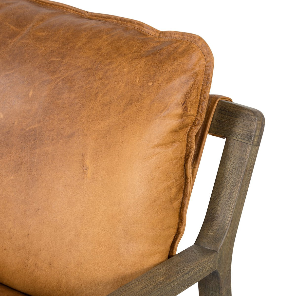 Open Frame Para Wood Accent Chair