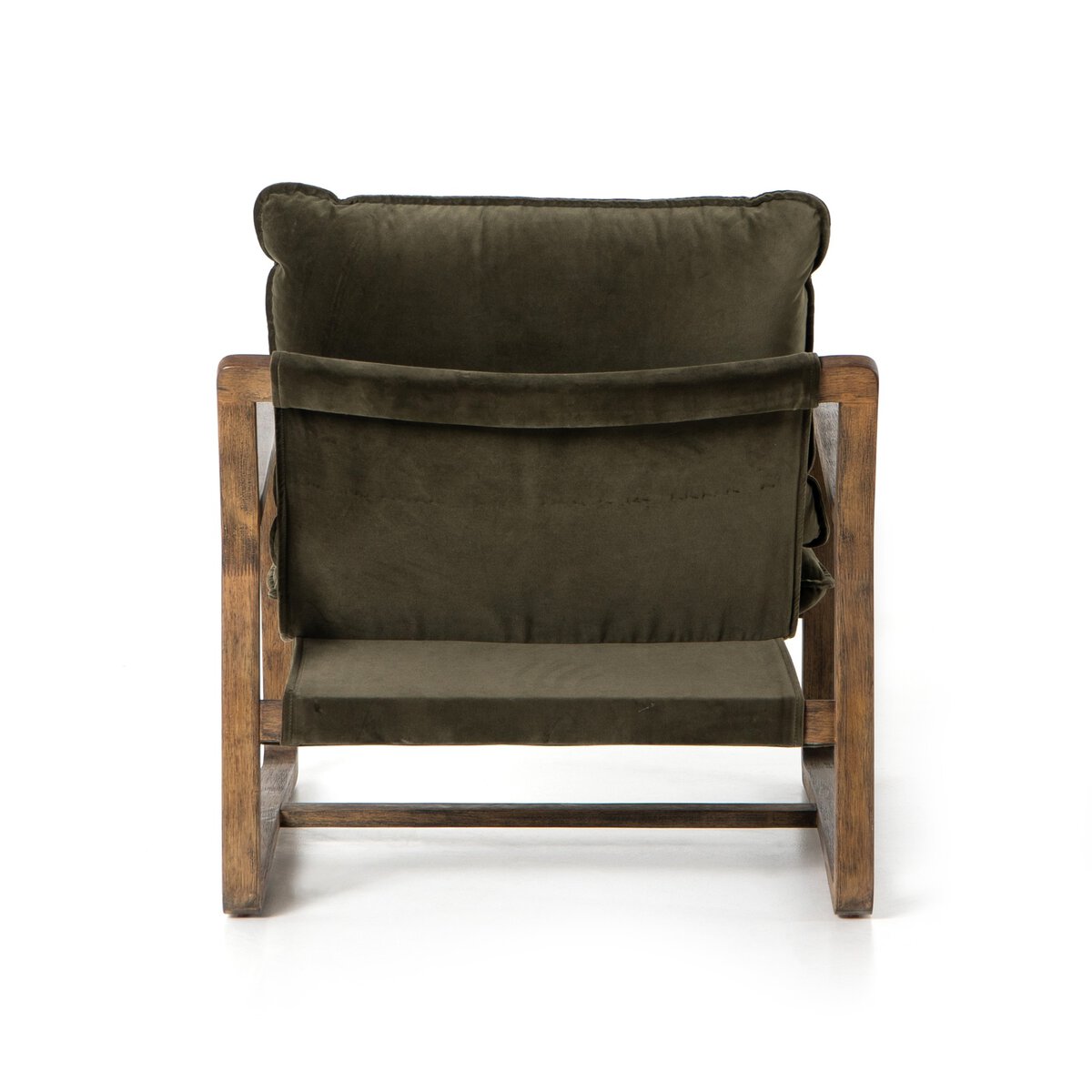 Open Frame Para Wood Accent Chair