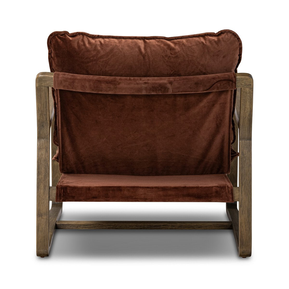 Open Frame Para Wood Accent Chair