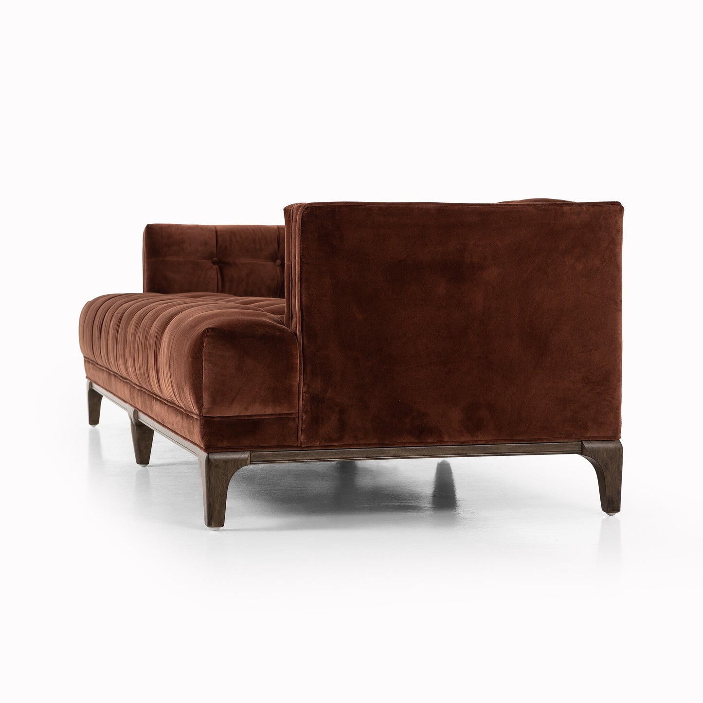 Tufted Sofa with Parawood Base