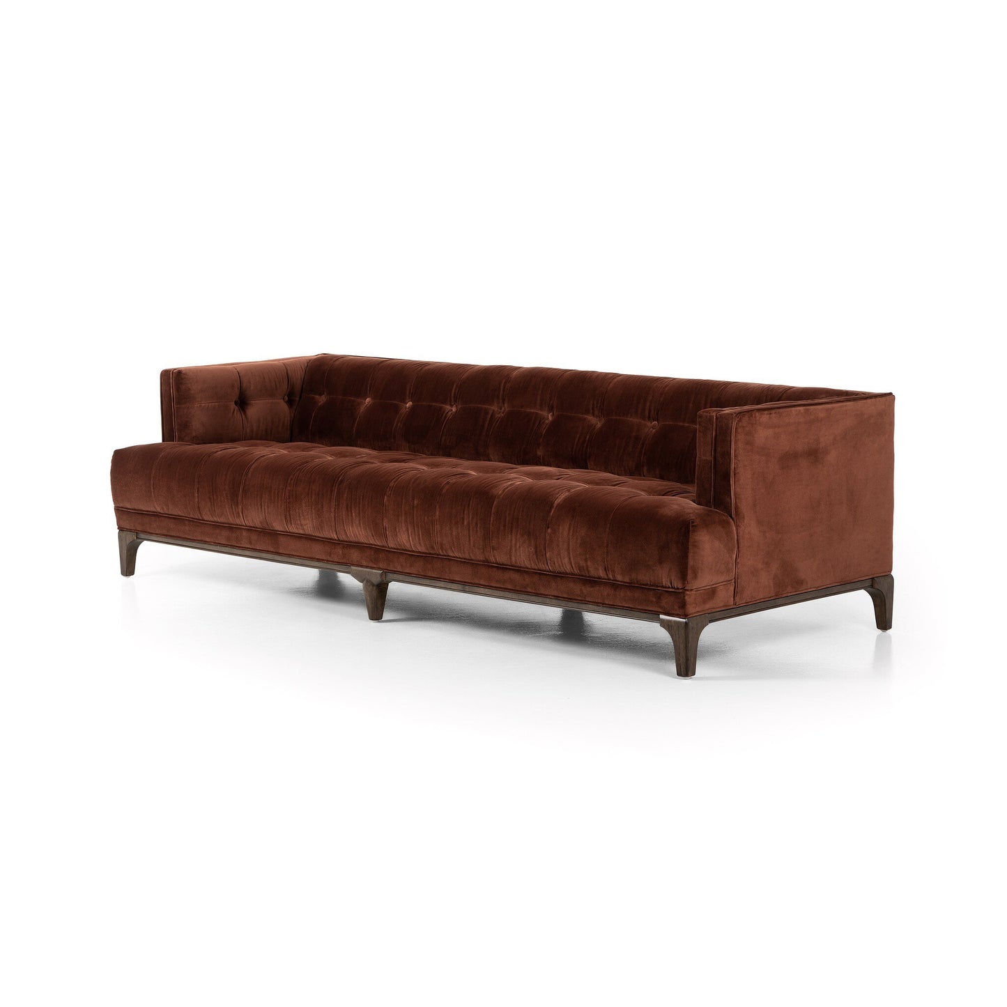 Tufted Sofa with Parawood Base