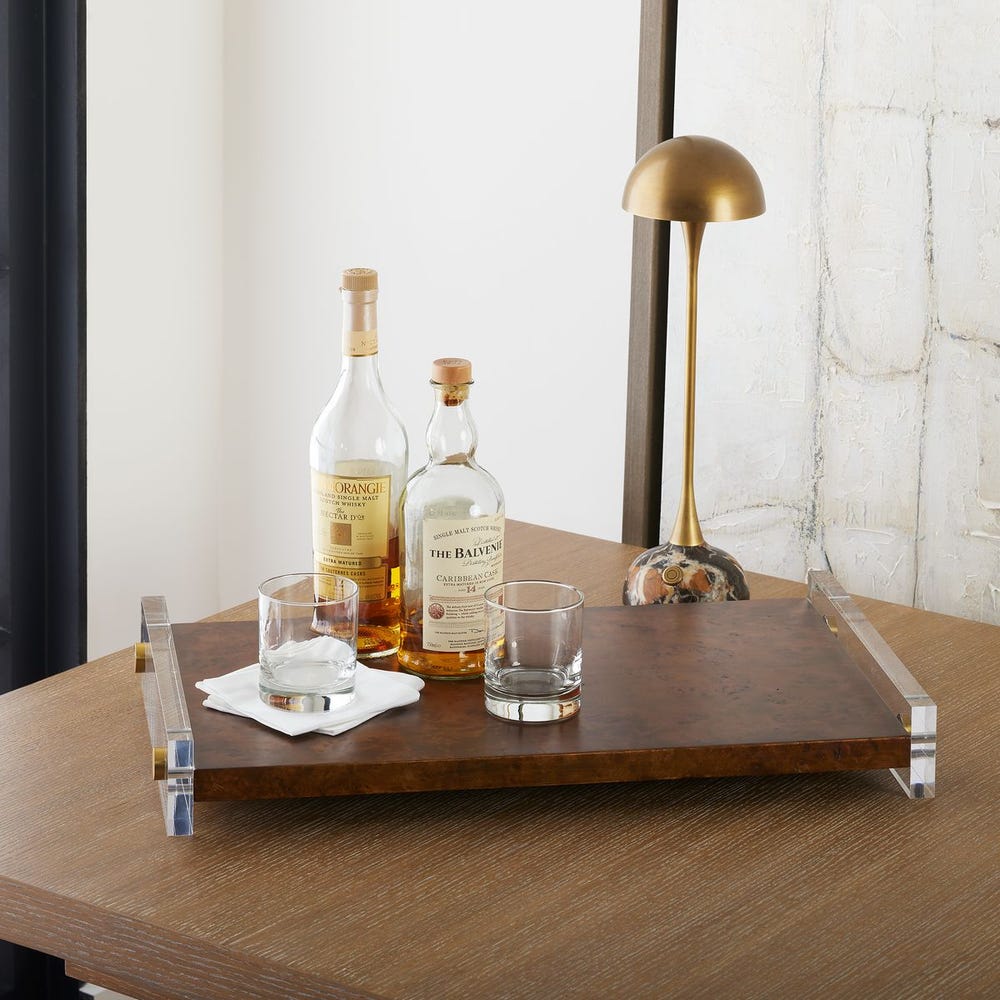 Dome Top Rechargeable Mini Marble Lamp