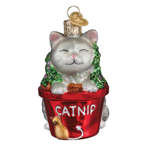 Catnip Cat Ornament*