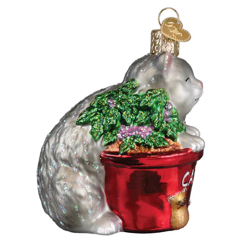 Catnip Cat Ornament*