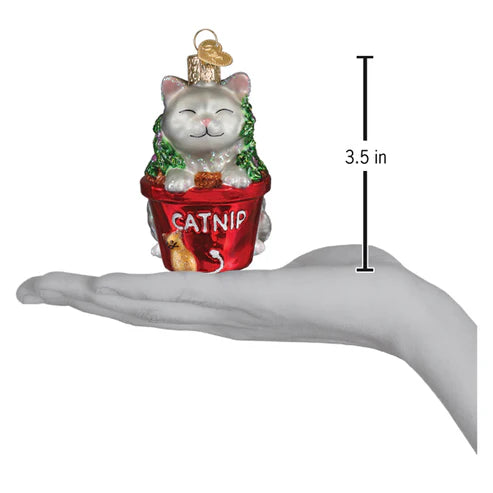 Catnip Cat Ornament*