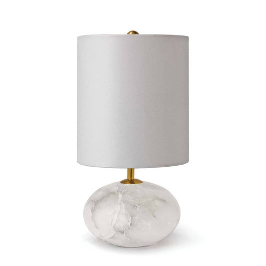 Alabaster Mini Orb Lamp-13-1036