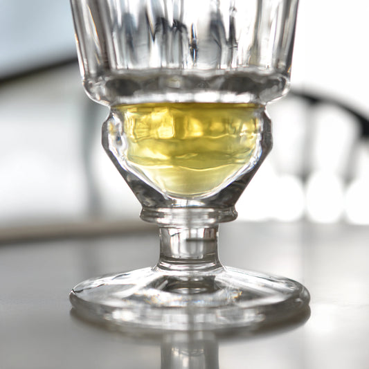 Pontarlier Absinthe Glass with Cuts