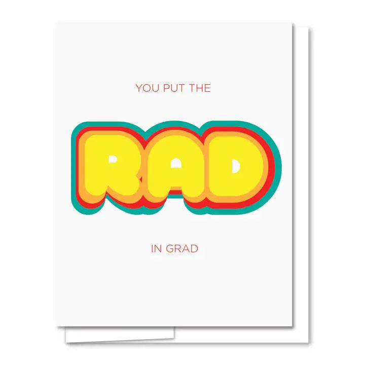 Rad Grad Card