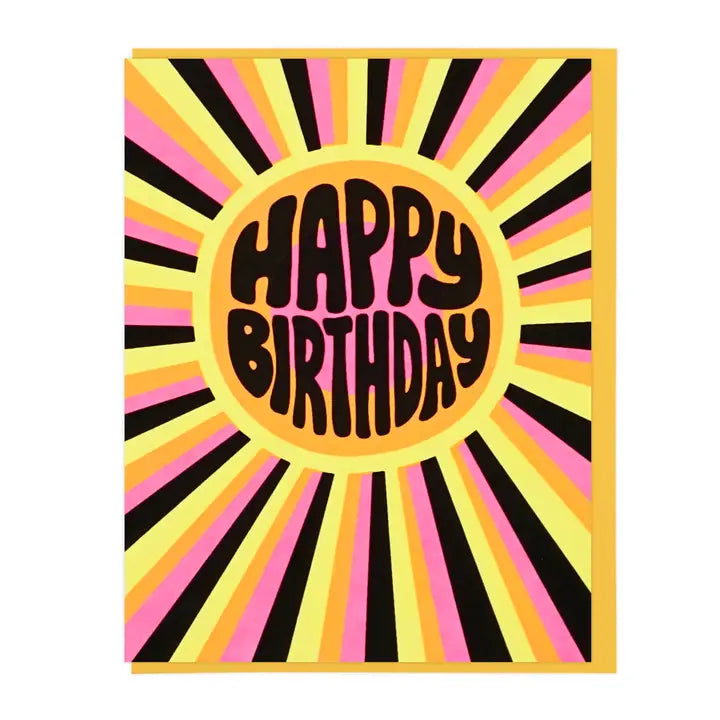 Sunburst Birthday
