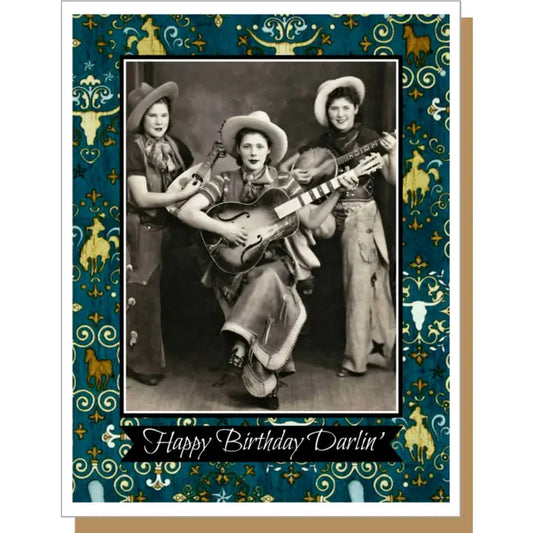 Happy Birthday Darlin' Birthday Card