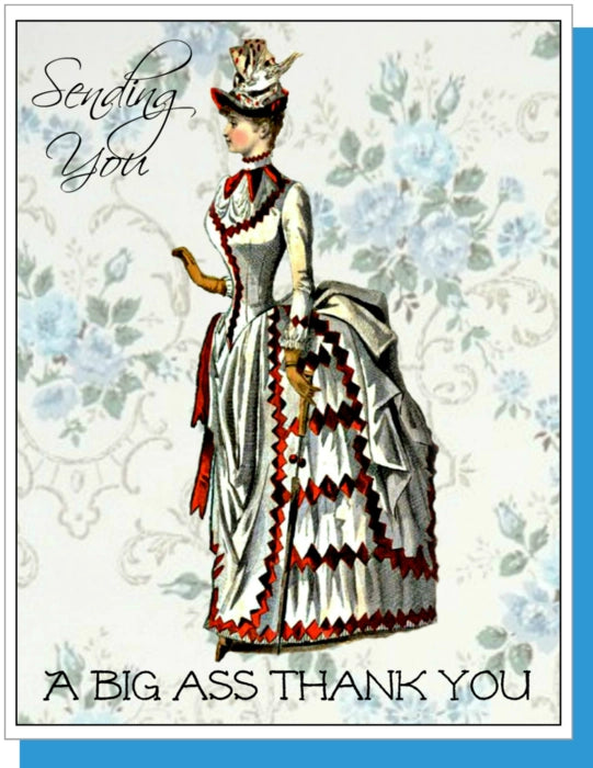 Big Ass Thank You Card