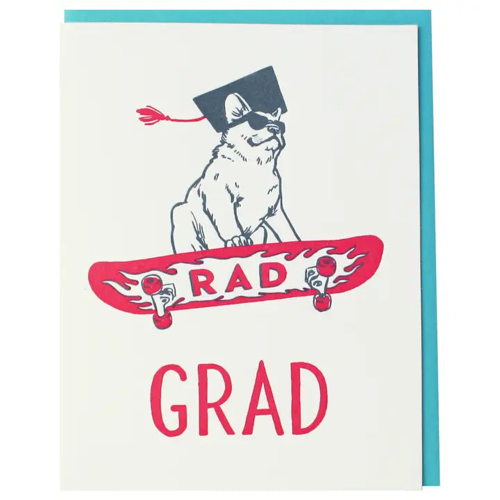 Rad Grad Congrats Card
