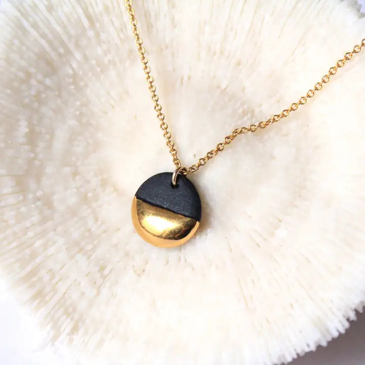 Flat Circle Necklace