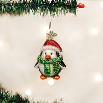 Playful Penguin Ornament