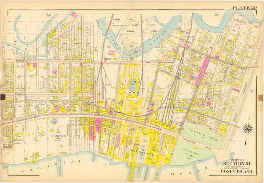 Coney Island plate 29 part of section 21