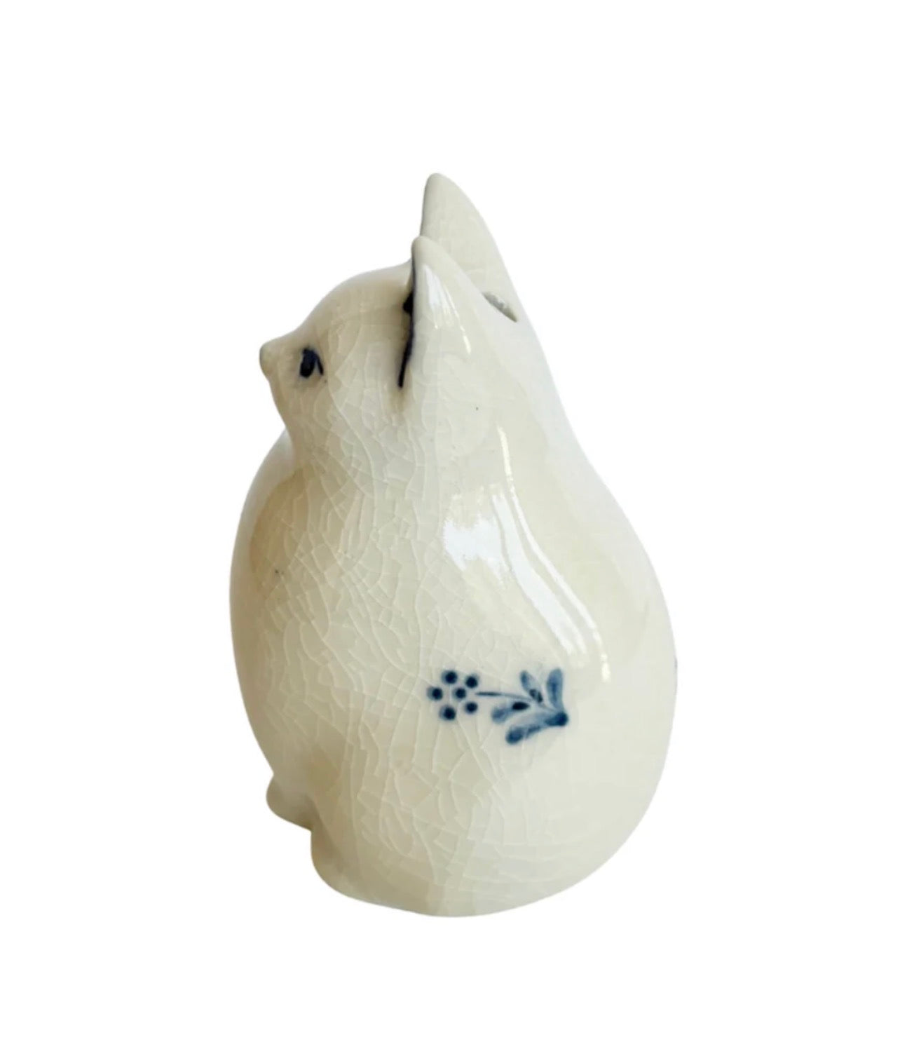 Porcelain Cat Incense Holder