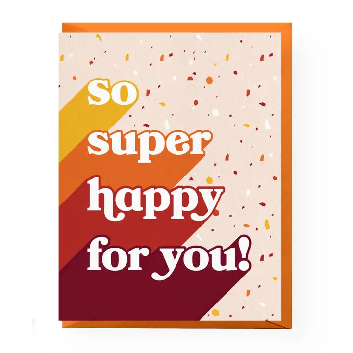 So Super Happy Congrats Card