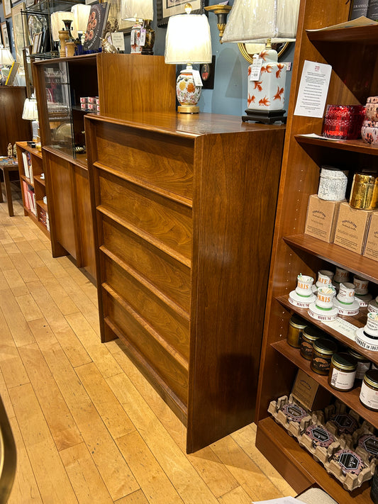 Widdicomb 5 Drawer Walnut Dresser