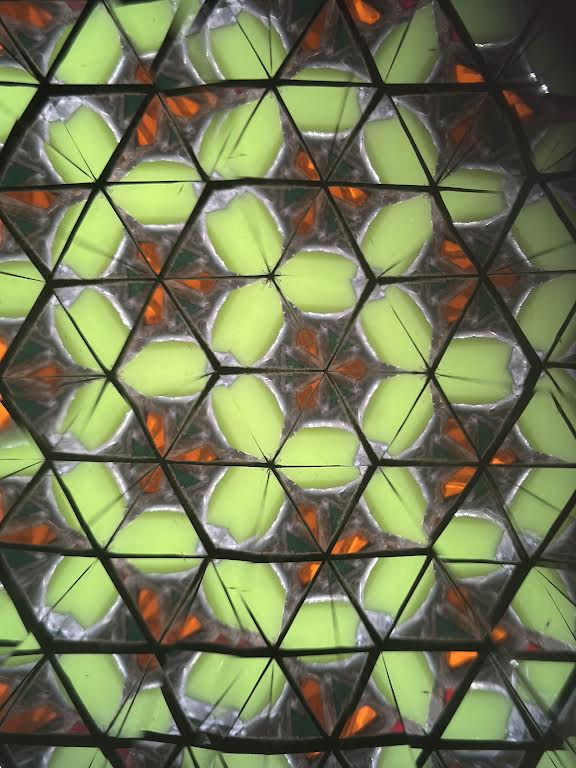 Handmade Stained Glass Kaleidoscope