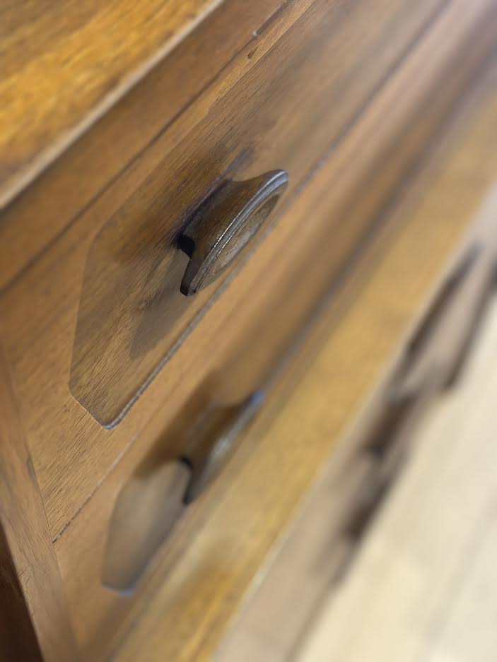 Walnut Tall Dresser by Unagusta