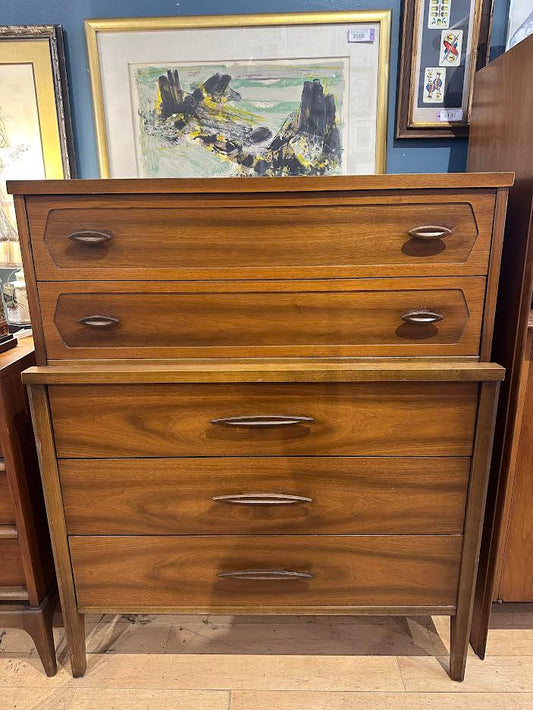 Walnut Tall Dresser by Unagusta
