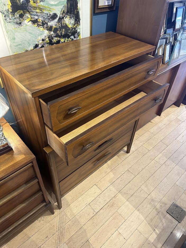 Walnut Tall Dresser by Unagusta