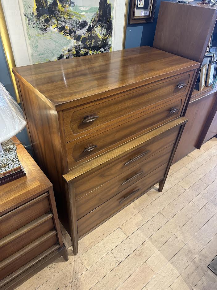 Walnut Tall Dresser by Unagusta