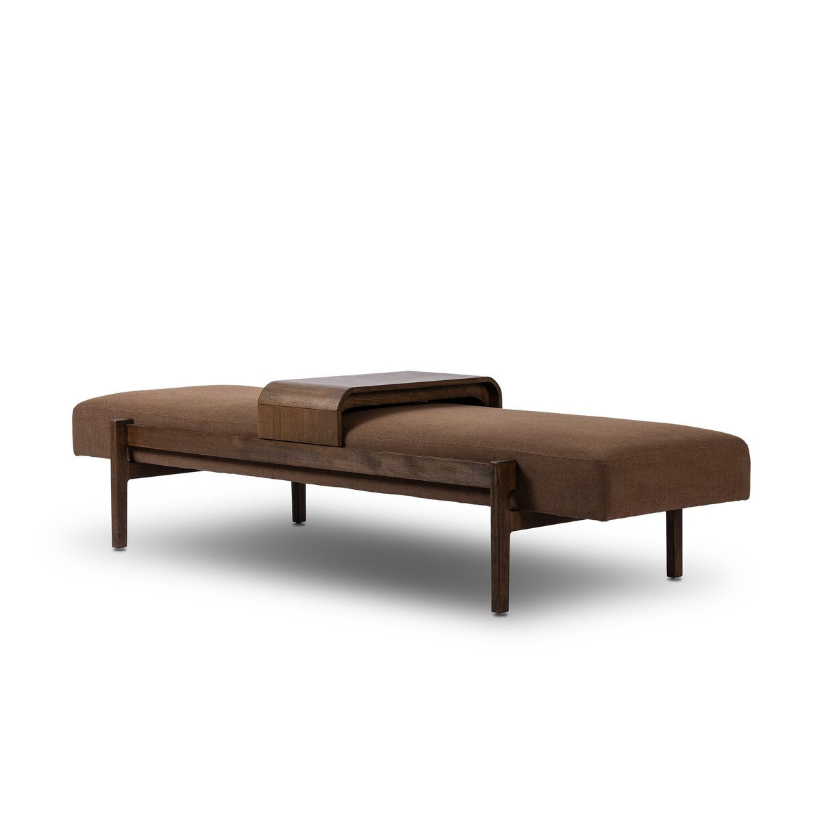 Modern Bench with Slider Table