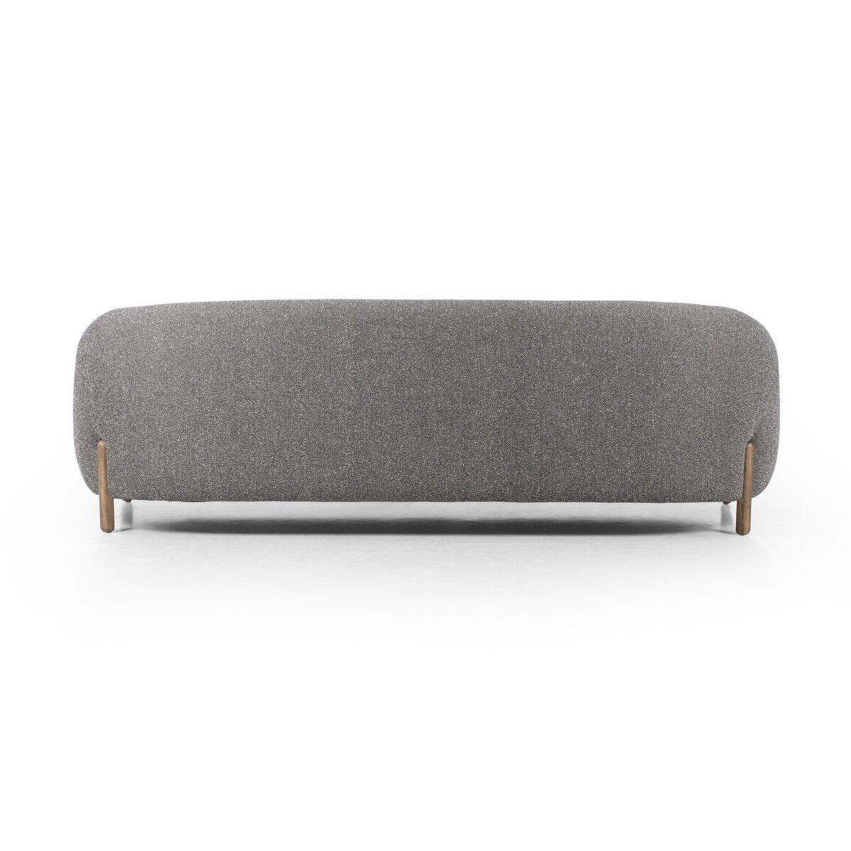 Curved Sofa with Parawood Legs