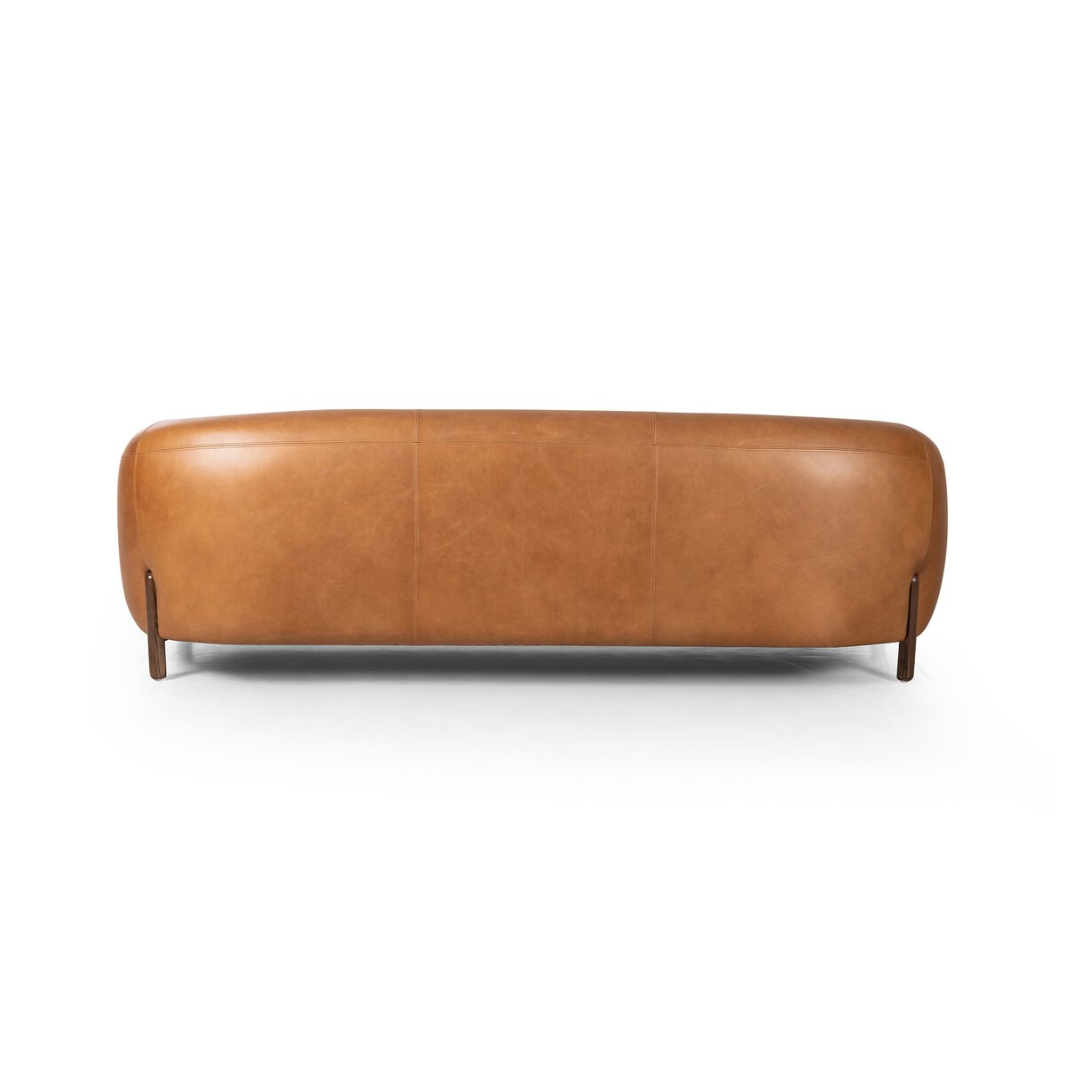 Curved Sofa with Parawood Legs