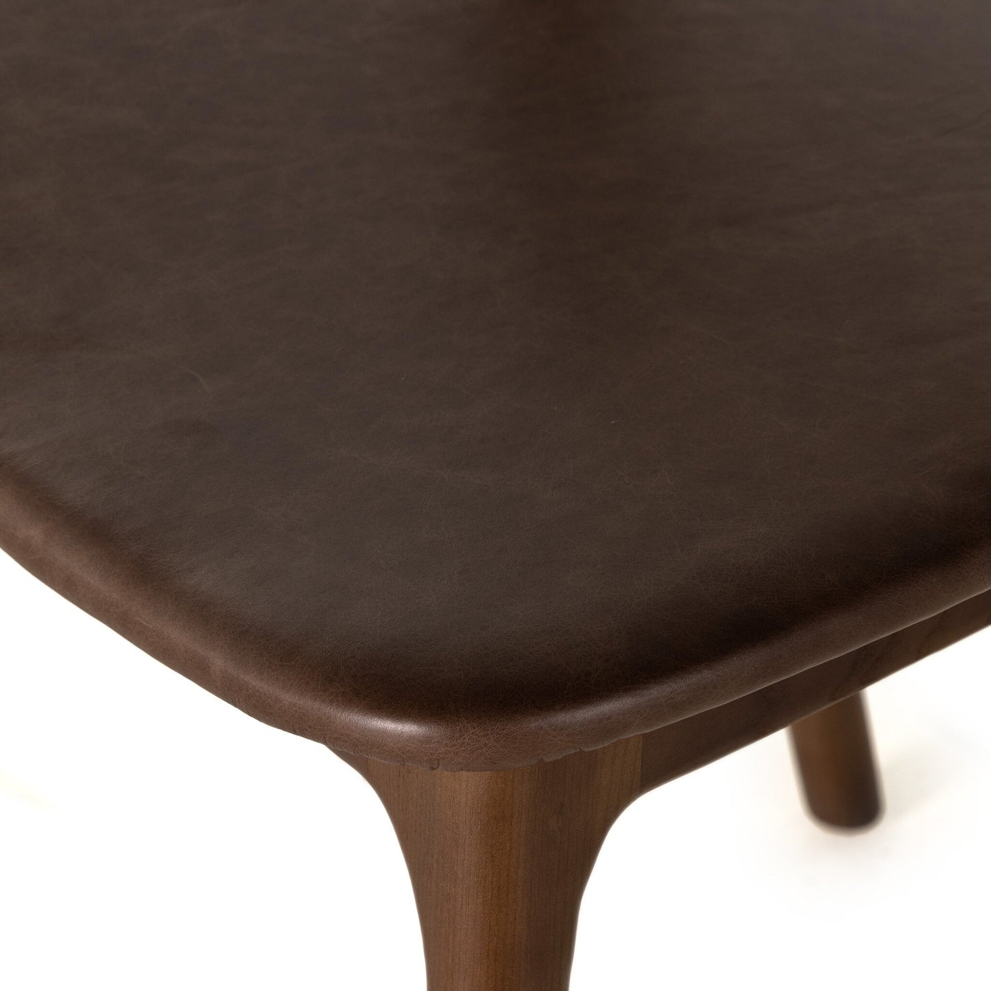 Sonoma Ash Wood and Leather Dining Chair