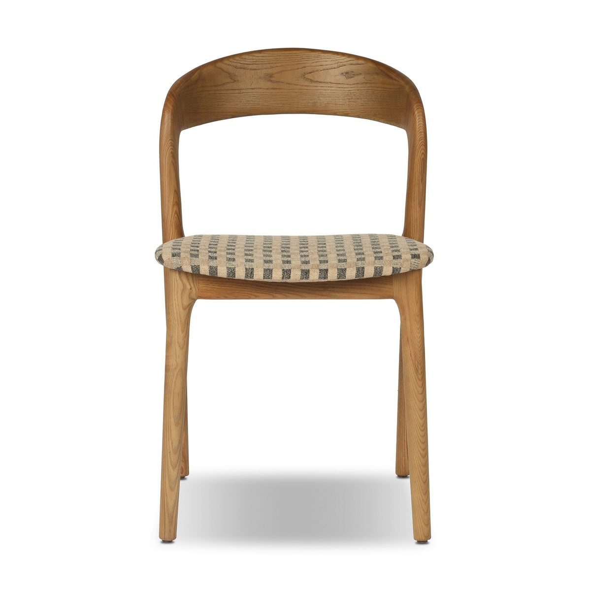 Sonoma Ash Wood and Leather Dining Chair