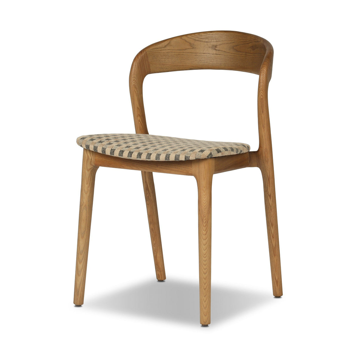 Sonoma Ash Wood and Leather Dining Chair