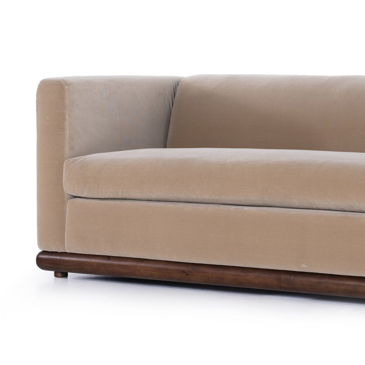 Deco Sofa with Parawood Plinth Base