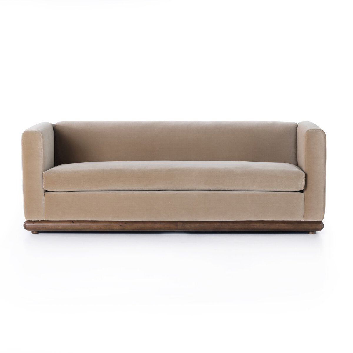 Deco Sofa with Parawood Plinth Base