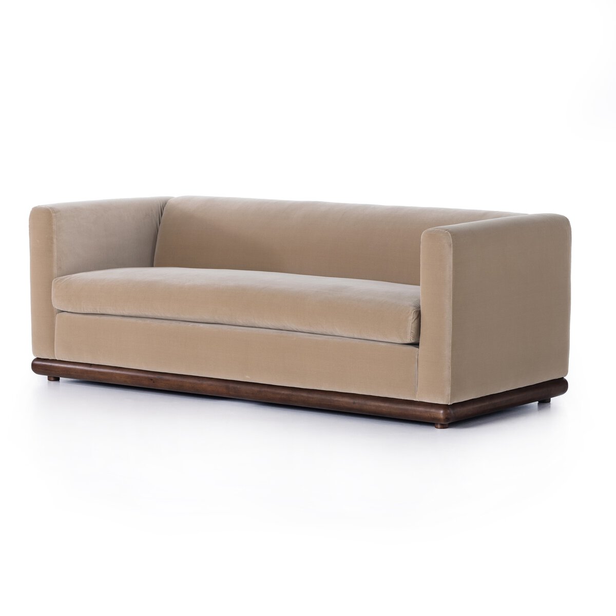 Deco Sofa with Parawood Plinth Base