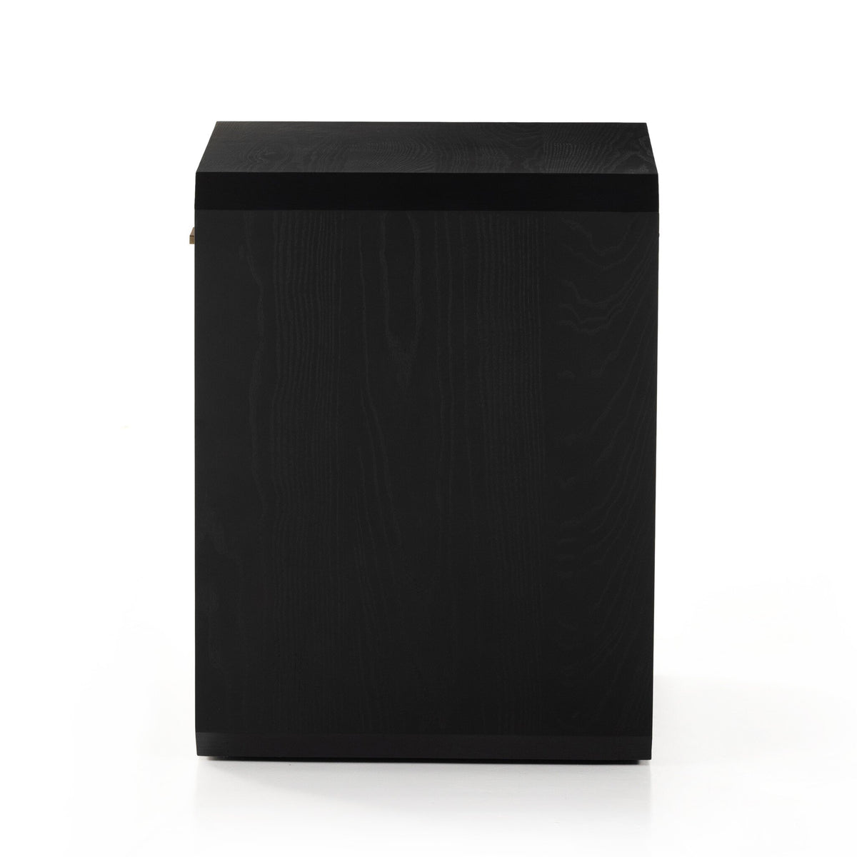 Geometric End Table with Drawer