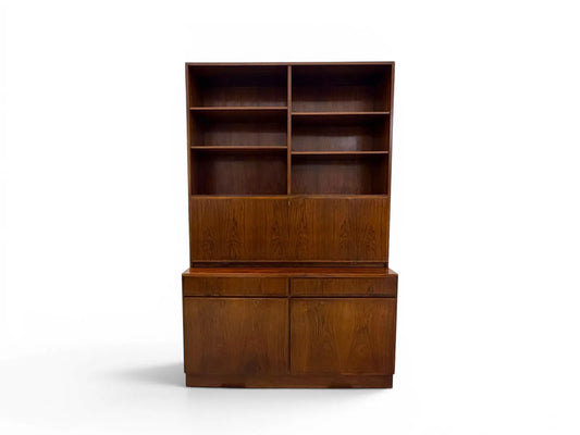 Omann Jun 2 Part Secretary Bookcase