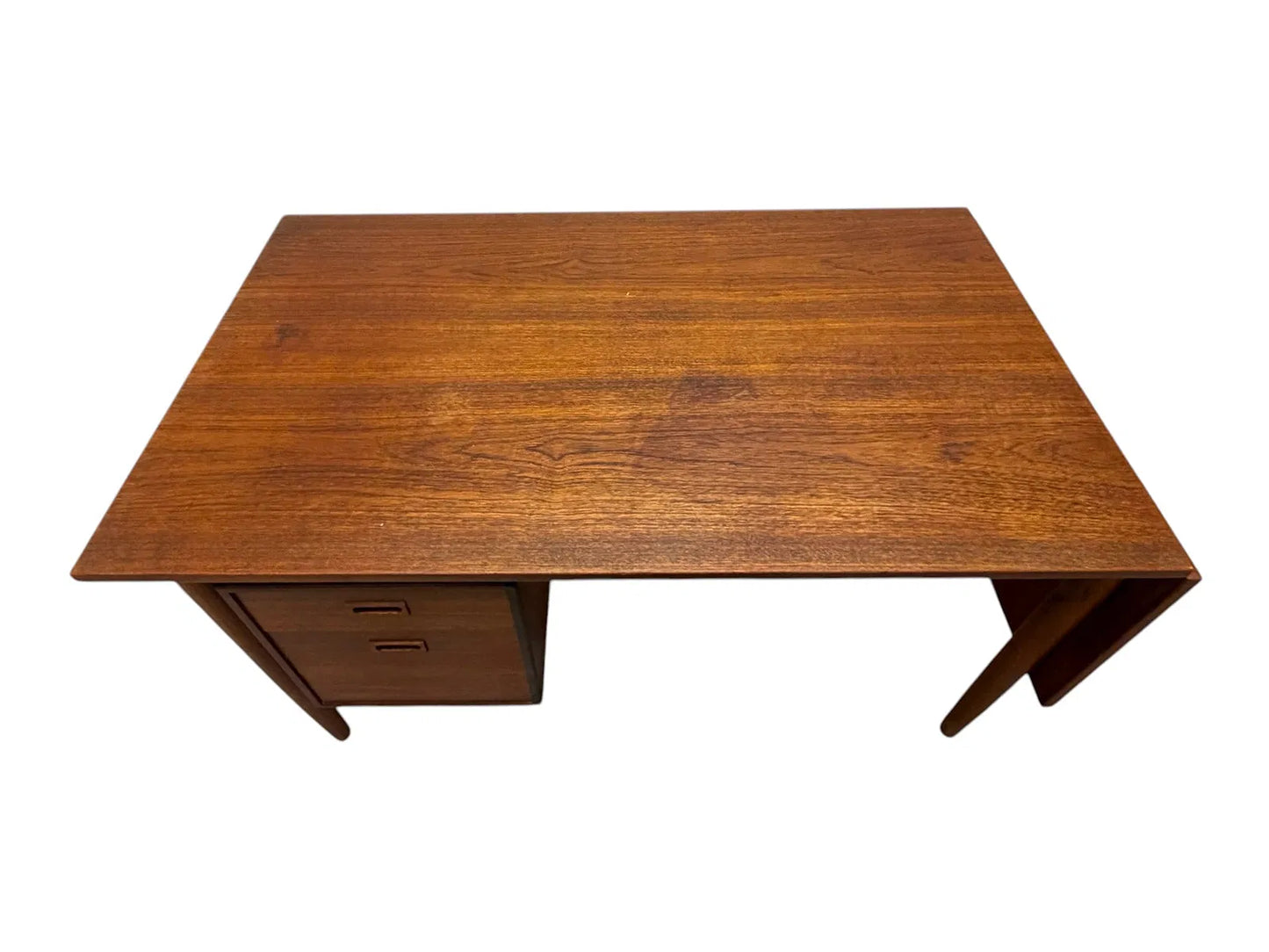 Arne Vodder Style Danish Modern Drop Side Desk