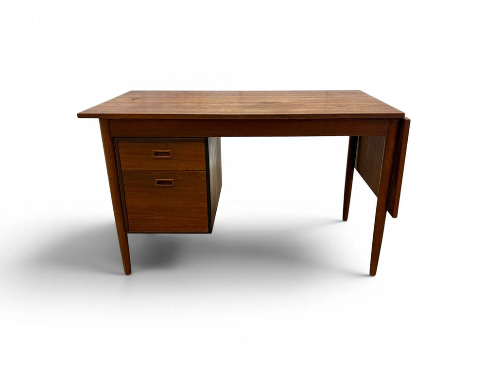 Arne Vodder Style Danish Modern Drop Side Desk