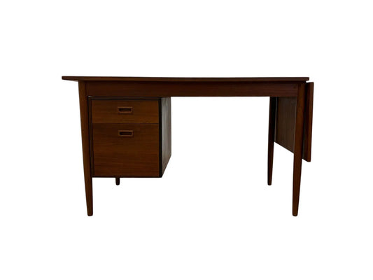 Arne Vodder Style Danish Modern Drop Side Desk