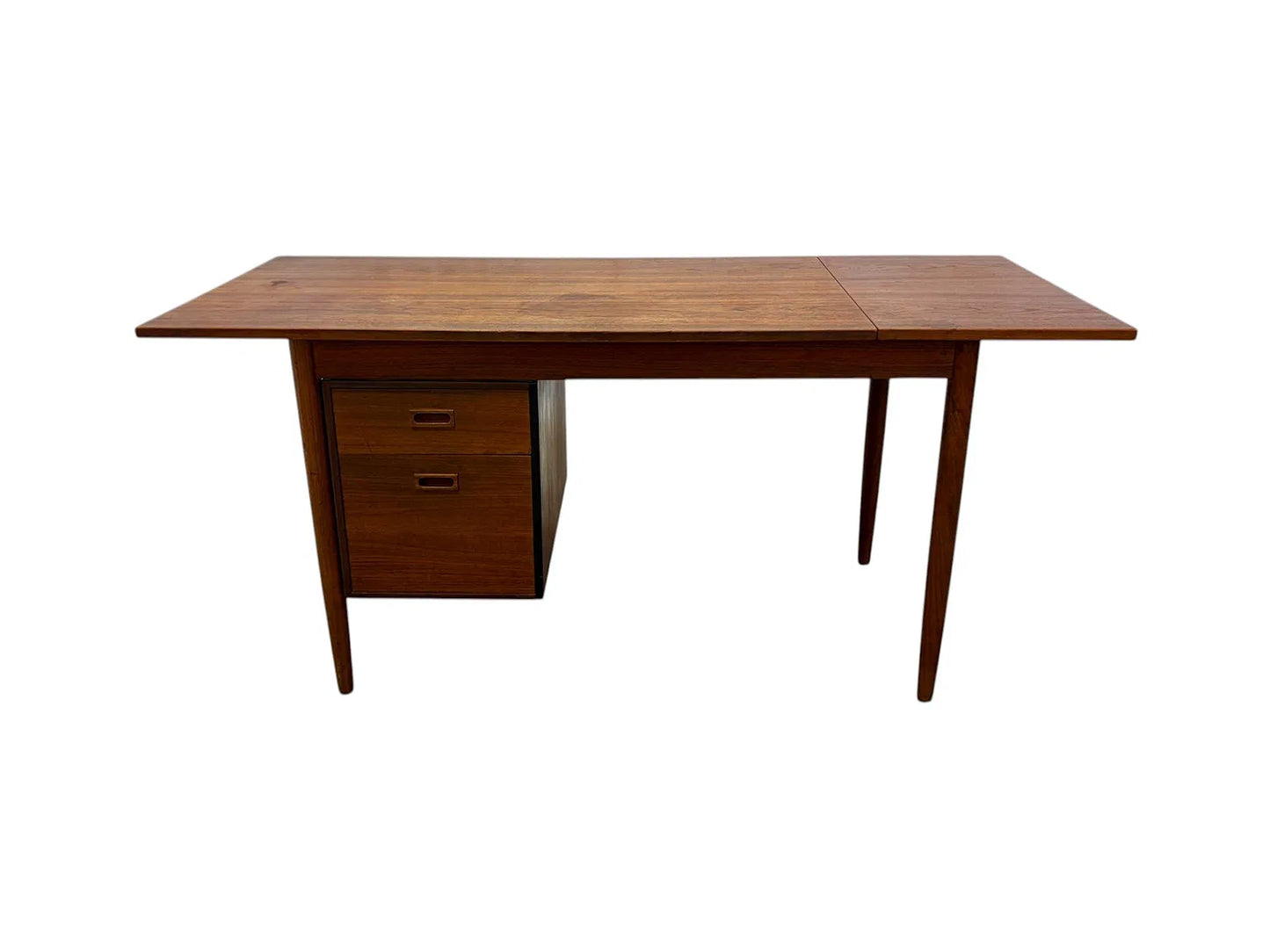 Arne Vodder Style Danish Modern Drop Side Desk