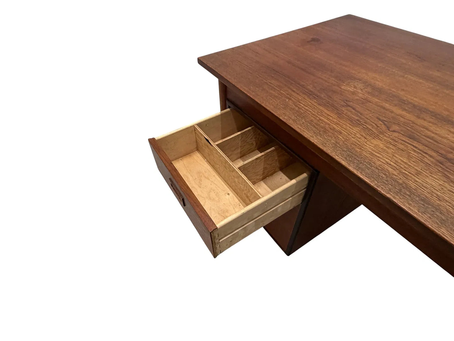 Arne Vodder Style Danish Modern Drop Side Desk