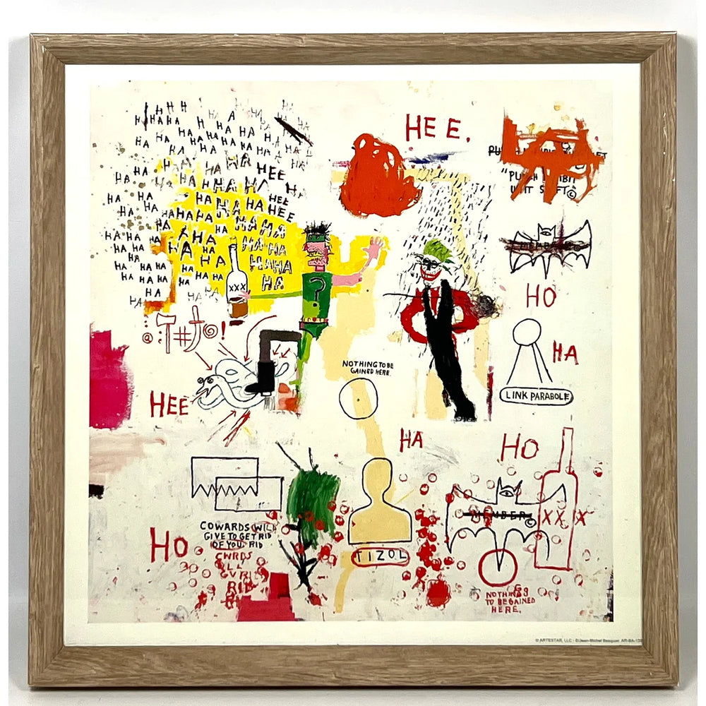 Jean-Michel Basquiat Frame Print