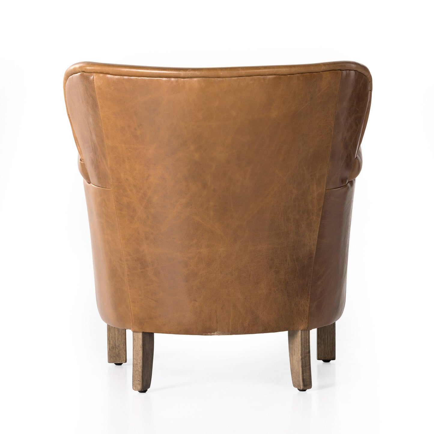 Leather Parisian Club Chair