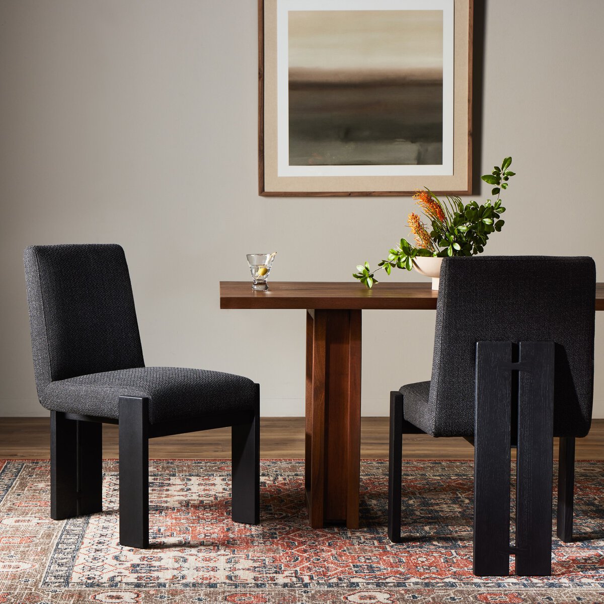 Ebony Parawood Dining Chair